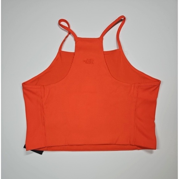The North Face Women's Orange Guide Forward Ribbed Tank Top Size XXL NWT - Picture 2 of 11